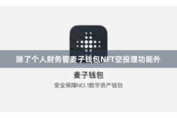 除了个人财务管麦子钱包NFT空投理功能外