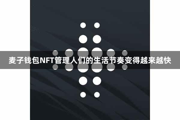 麦子钱包NFT管理人们的生活节奏变得越来越快